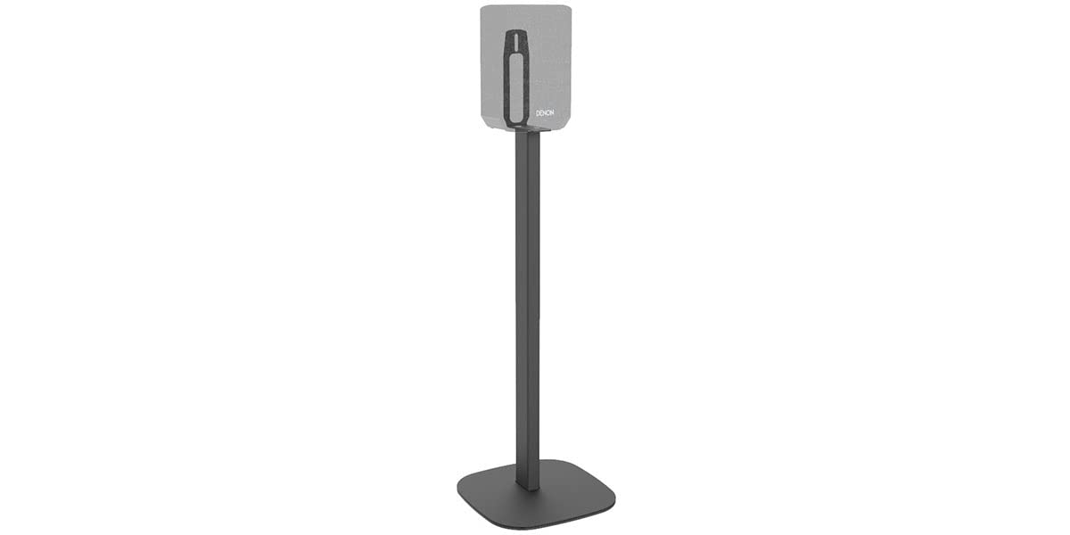 Cavus - Pied d'Enceinte Noir pour Denon Home 150 (la pièce)