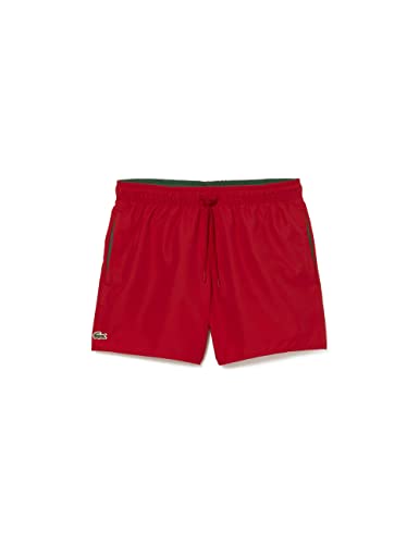 Lacoste Maillot de Bain Homme , Red/Green, L