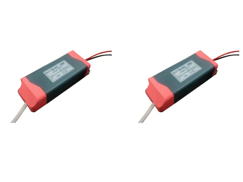 Image of TECHNOBEAM 15W BIS Certified Isolated Driver 36V-350mA With Red & Black Wire at Output for COB, Spot, Track Light (Pack of 2)
