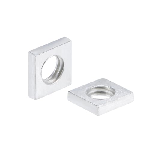 Tool Parts and Accessories Square Nuts M5x8mmx2mm Zinc-Plated Metric Coarse Thread Assortment Kit 25pcs (#CN-140824-14126)