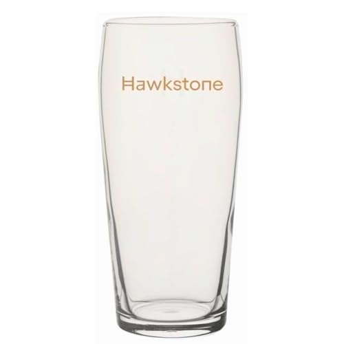 Hawkstone Verre à bière bière cidre Man Cave Roxley