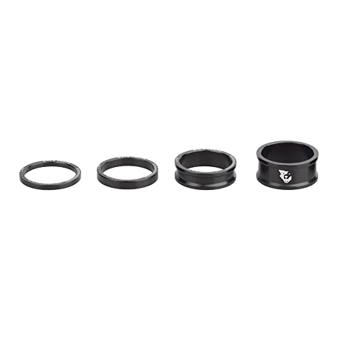 Wolf Tooth Precision Anodized Headset Spacers (Blue, 3, 5, 10, & 15Mm) #TOP6