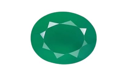 Onyx vert 4 Ratti certifié de qualité AAA+ Rashi Ratna taille Small