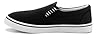 DUNLOP Mens Canvas Shoes Slip On Boat Deck Yachting Summer Plimsoll Casual Pumps Trainers (Black, UK Footwear Size System, Adult, Men, Numeric, Medium, 6) #3