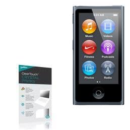 BoxWave Screen Protector Compatible With iPod Nano (7th Gen 2012) - ClearTouch Crystal Privacy (2-Pack), Privacy Screen Protector Flexible Film Clear