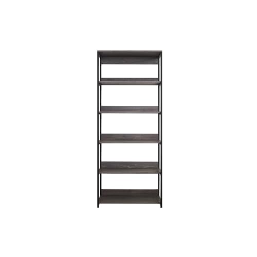 Maykoosh Rococo Romance Wood and Metal Walk-in Closet with Five Shelves in Rustic Gray