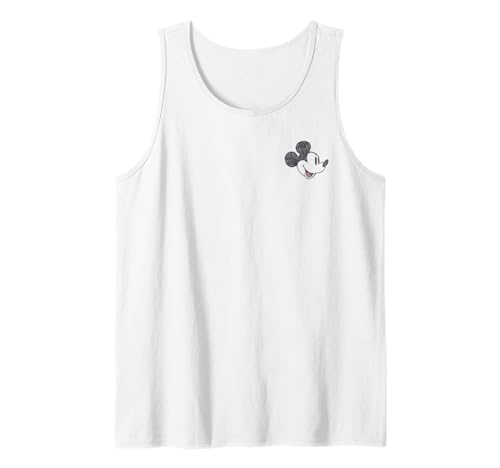 Débardeur Mickey Disney classique imprimé recto verso pour adulte
