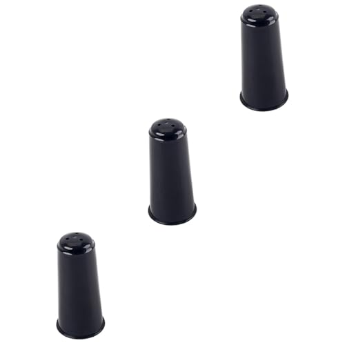 GLSTOY 3個 ソプラノマウスピースキャップ スマウスピースプロテクター テナー ス スキャップ クラリネットBBマウスピース テナーマウスピースキャップ Black