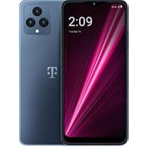 T-Mobile Revvl 6 5G | 4GB / 64 GB | for T-Mobile | Blue, Blue (for T-Mobile) (Renewed)