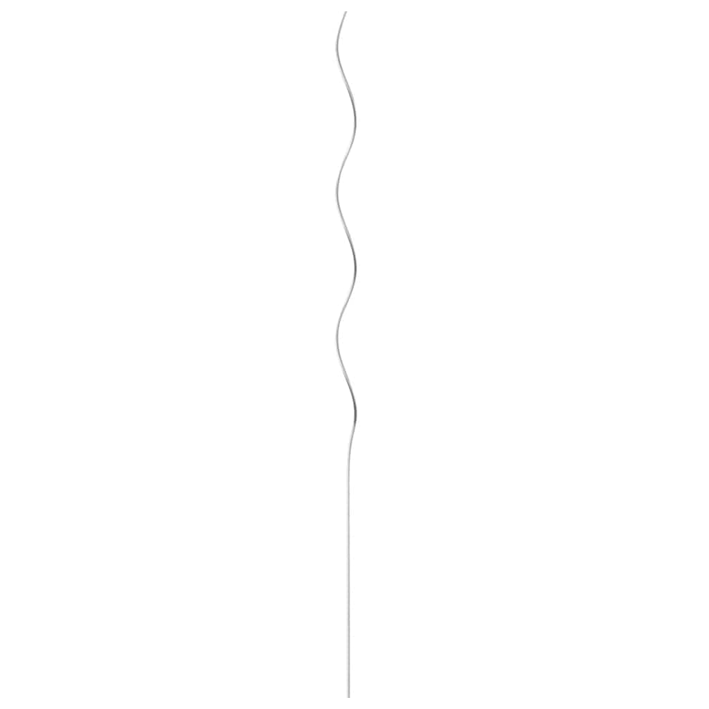 Soporte para Planta Espiral 50 Unidades 110cm Acero galvanizado Trepadoras sobre Estaca,Plegable, Poste de Crecimiento de Plantas Trepadoras Estacas para Jardin