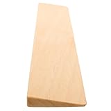 COLLBATH Solid Wood Door Threshold Ramp Entry Ramp Pad for Sweeping Robot Home Use