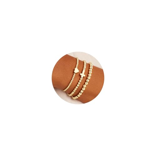 Cross Beaded Bracelet / 7