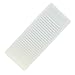 MroMax Rubber Home Office Door Stop Stopper Doorstop Wedge Block White 2pcs