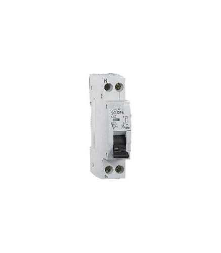 Interruptor automático DPN 1P+N 20A con protección dual, ideal para circuitos eléctricos en hogares y oficinas.