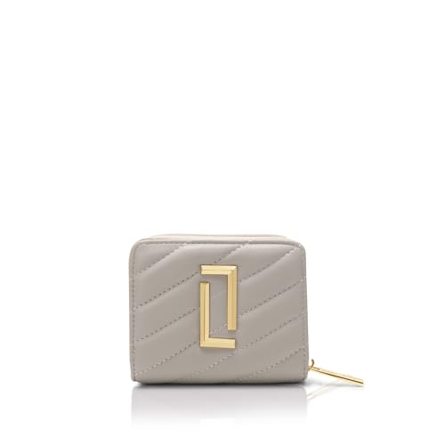 Image of Lavie Luxe Women's Diagonal Flap 25 Quilted Small Zip Wallet | Gift for Women