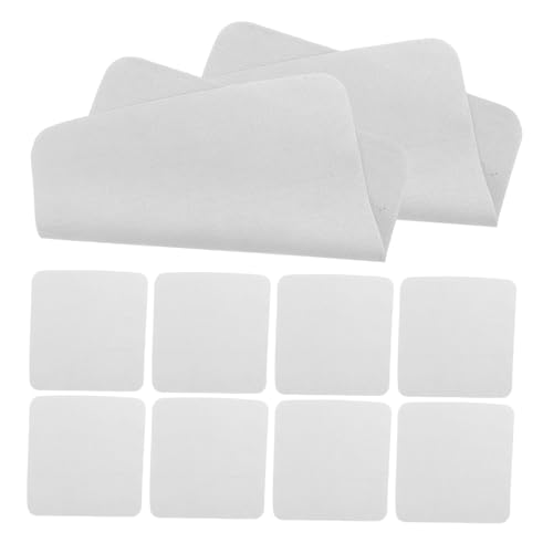 KOMBIUDA 10 Piezas Paños de Microfibra Antideslizantes para Gafas Pantallas de Teléfonos para Viaje y Oficina