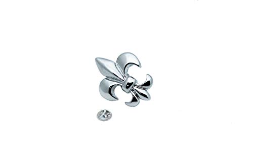 Paisley Silver Rhodium Lapel/Brooch Pin