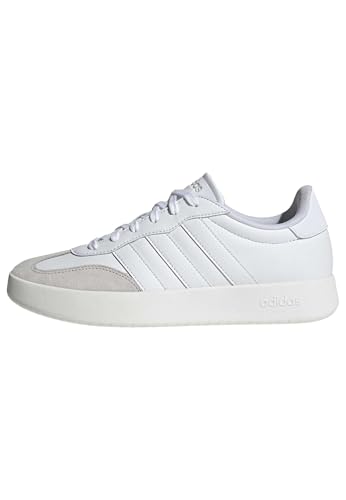Adidas Mens Barreda Sportswear, White/White/Grey, 9.5