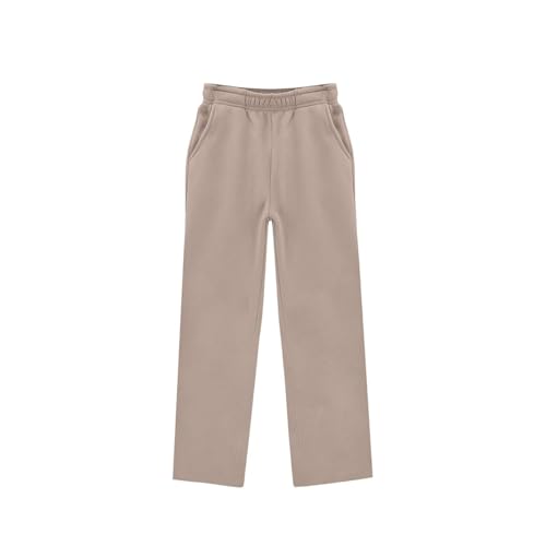 Pantalones Casuales elásticos de Cintura Alta para niñas con Bolsillos, cómodos y para el día a día. Estilo Casual Juvenil