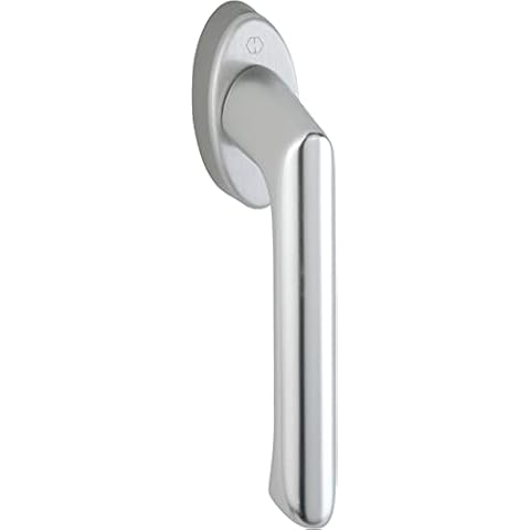 HOPPE BREST Fenstergriff für Secustik 90° 7x32-42mm silber F1 Ref. 10761081 Cover