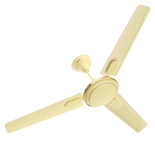 Image of Intex Aero Fighter Pro 1200MM Ceiling Fan | 380 RPM High Speed | 215 m /min Air Delivery | 14 Pole Motor | Double Ball Bearing | Inverter Compatible | Low Noise | Energy Efficient | Ivory