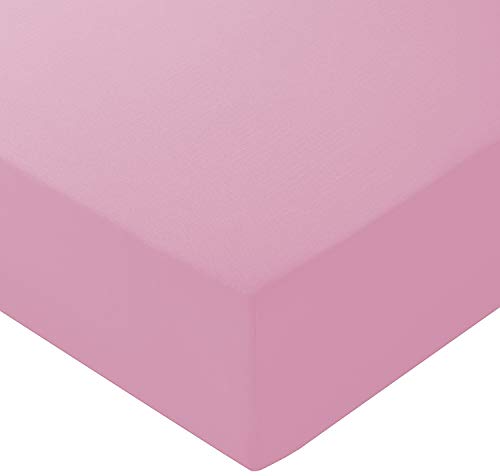 NIYS Luxury Bedding Finest 100% Egyptian Cotton 10"/25CM Fitted Sheets (King, Pink) - Image 3