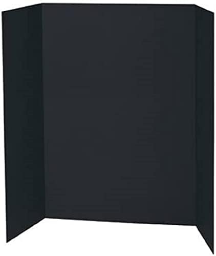 Protectafile High Quality Big Foam Board - Black & White (Pack of 10) 5mm Thick STF 300 (A1 TRI FOLD, inches)