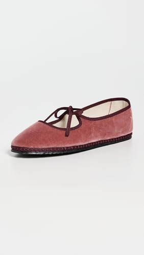 Women's Mary Jane Velvet Brigitte Flats2