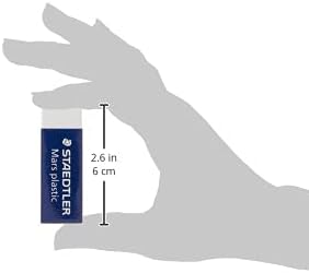 Staedtler Marsプラスチック消しゴム 4個セット (52650BK4) 1 PACK