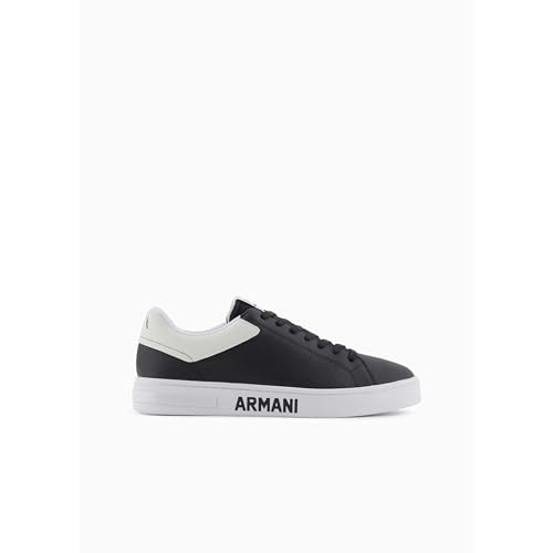 Image of Armani Exchange Men's London Classic Solid Sneakers