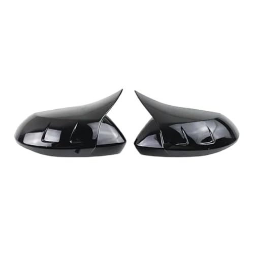 Coques de rétroviseurs pour Toyota Corolla 2019-2023 noir brillant