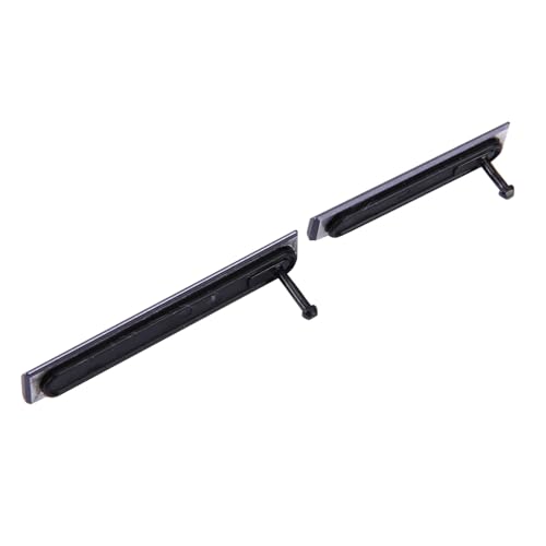 Lot de pièces de rechange pour carte SIM et micro SD - Anti-poussière - Compatible avec Sony Xperia Z2 / L50w (noir)