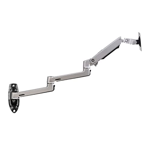 Brazo largo de 840 mm para monitor en oficinas modernas con soporte de pared flexible JEQGDLUI