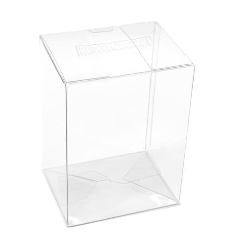 Protectodon POP Protector 0.5mm Figure Display Case - Compatible with 4" Funko POP Vinyl Figures - Pack of 5