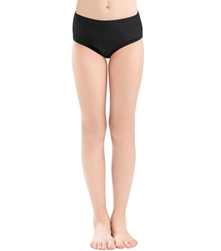 Image of QBK Girls' Swimming Bottom Suit Swim Brief UPF50+ Rash Guard Swimsuit Sun Protection Quick Dry (2t-16Years)