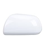 Naroote Door Side Rearview Mirror Cover Cap White Clip On Exterior Mirror Cover Trim Replacement for 2012-2020 (Left Driver Side 87915 08021 A1)
