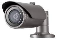Hanwha Techwin QNO-6030R 2MP Outdoor Network Bullet Camera with 6mm Fixed Lens & Night Vision