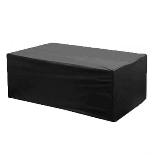 GANCEI Funda para muebles de jardín, 210D Oxford impermeable, a prueba de polvo, para exteriores, con revestimiento de poliuretano, para sillas de mesa de comedor (200 x 100 x 75 cm)