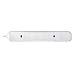 Masterplug Four Socket Surge Protected Extension Lead with Two USB Charging Ports, 2 Metres, 31.5 x 5.5 x 3 cm, White, SRGU4210N-MP Masterplug Four Socket Surge Protected Extension Lead with Two USB Charging Ports, 2 Metres, 31.5 x 5.5 x 3 cm, White, SRGU4210N-MP