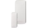 Interlogix TX-E201 Wireless Door/Window Sensor with both White & Brown replaceable shells