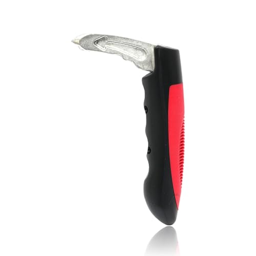 3-in-1 Vehicle Door Support Handle - Mobility Support & Emergency Escape Tool for Disabled Passengers, Universal Car Handle for Seniors, Built-in car Window Breaker & Seatbelt Cutter (Red)