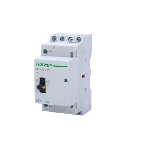 HCH8s-25M 4P 16A 20A 25A 24V 110V 220V Din [ƒp AC W[R^N^蓮XCb` 4NO 2NO2NC ܂ 4NC ZFUGEDRLI (Color : 4P 16A 4NC 230V)