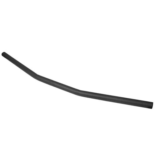 Guidon de moto de 25mm noir pour projet de personnalisation Bobber
