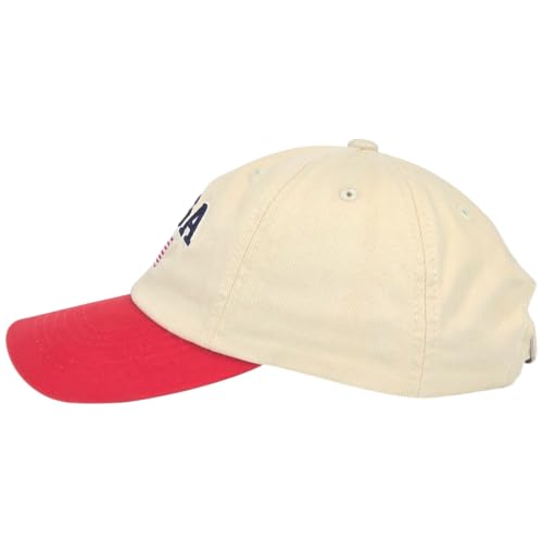 Image of E BY ELIDAN USA Hat, Embroidered American Flag Baseball Cap for Men Women