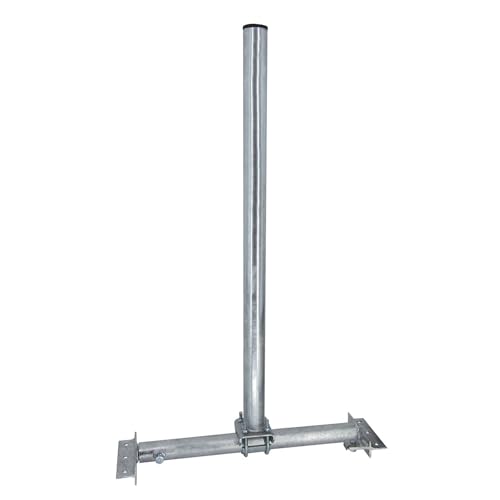 Premium X SOLID X85-48 Teleskop Dachsparrenhalter 85cm Mast 48mm Satellitenschüssel SAT Dach Halterung mit...