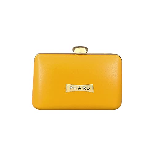 Sac femme small PHARD jaune pour vos sorties en ville