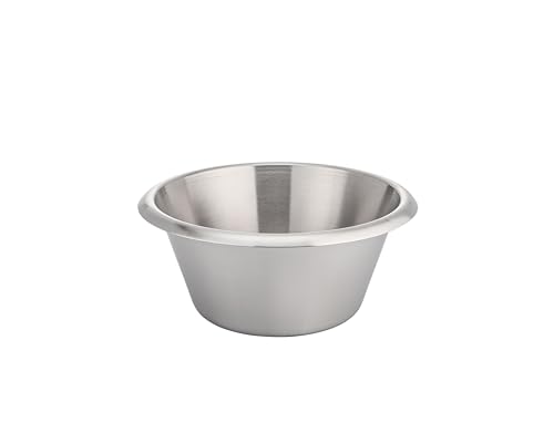 Bowl de mezcla acero inoxidable 10 1/4 pulgadas miniatura 1