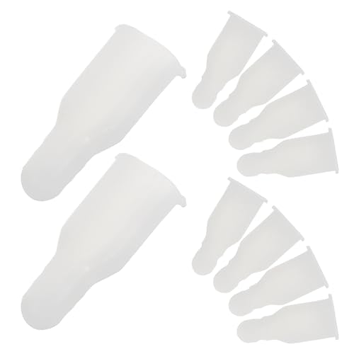Varillas de paraguas rotas solución con cuentas de plástico SOLUSTRE 10x6mm