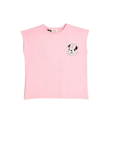 Camiseta Minnie Mouse, Rosa., 12 años