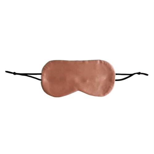 QuxetlRyz Antifaz para Dormir Máscara de Ojos Fina de Verano, Venda Suave for Adultos, Parasol Suave for Dormir y Viajar(Dark Pink,1pc)
